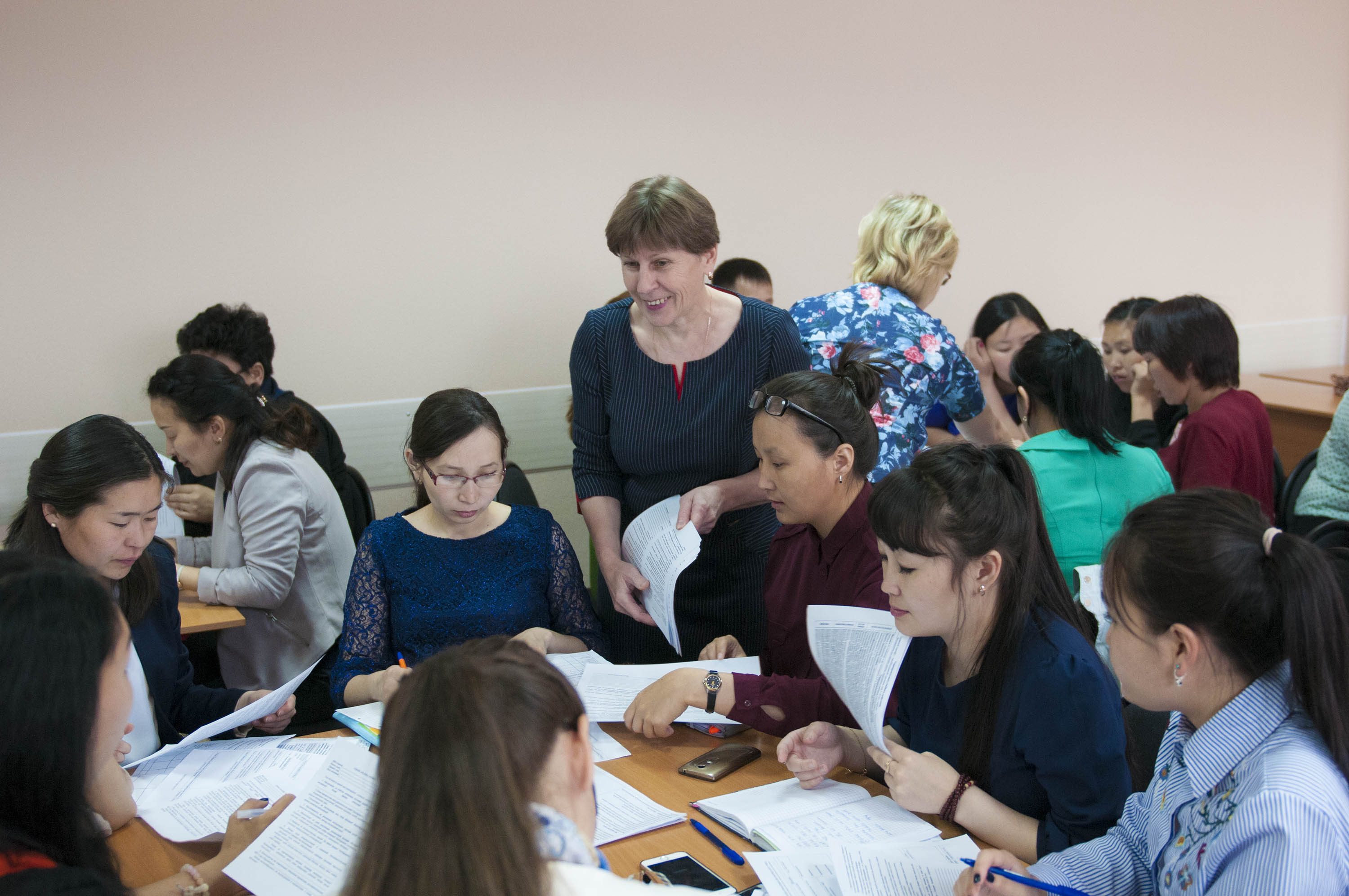 В Кемеровскую область на курсы повышения квалификации приехали учителя иностранного языка из республики Тыва
