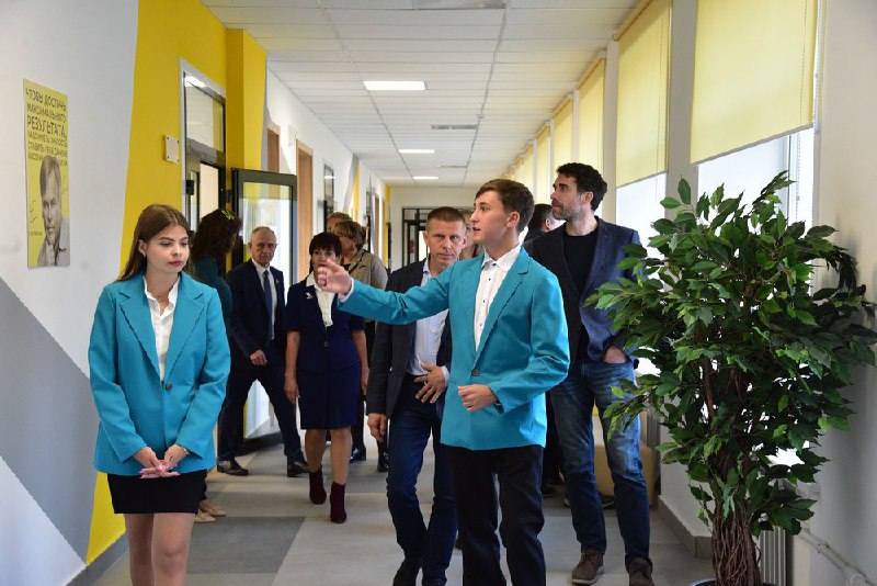 Лицей в Белове обновили по губернаторской программе «Моя новая школа»
