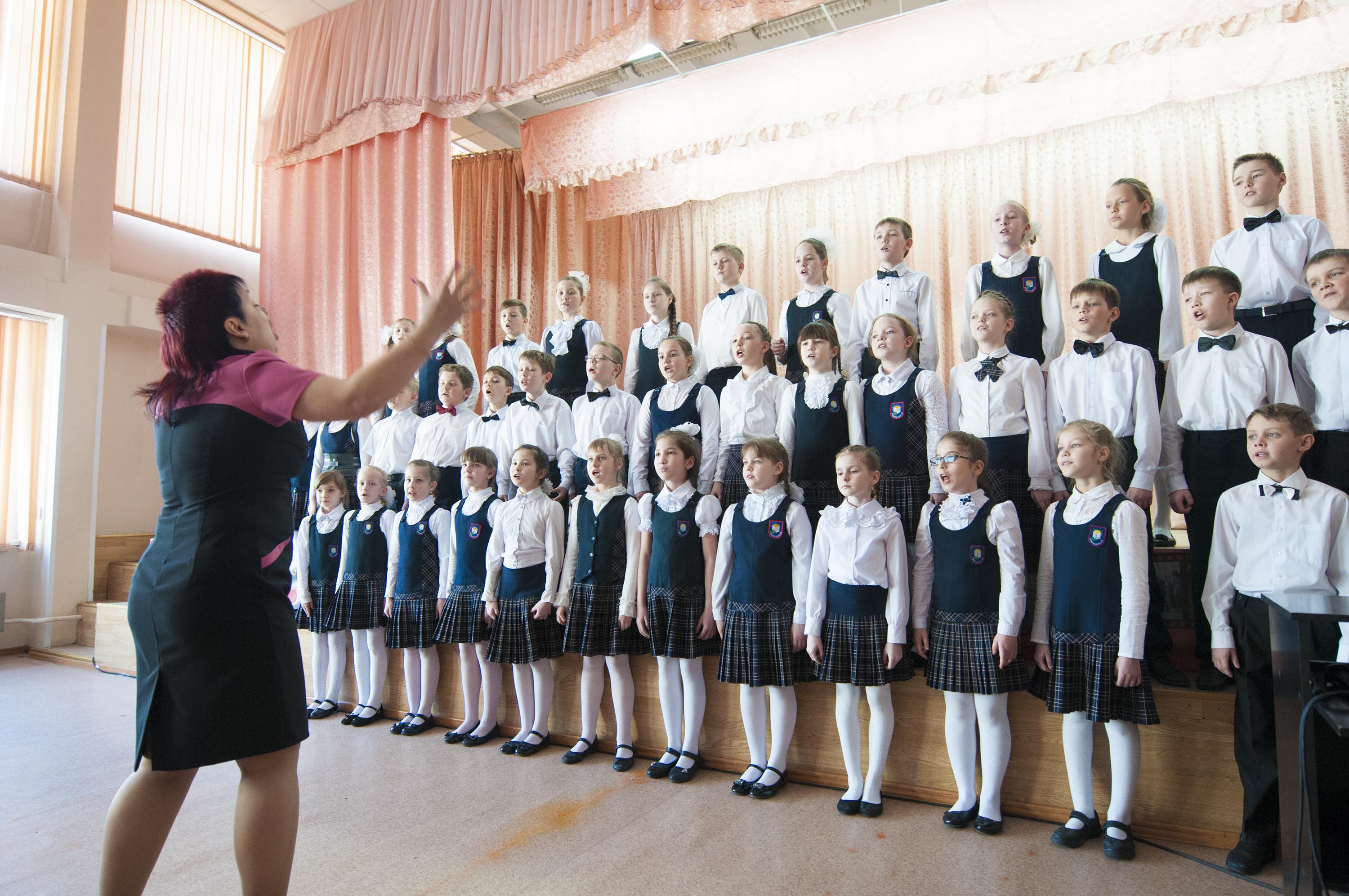 Региональный этап Всероссийского фестиваля школьных хоров «Поют дети России», посвященный празднованию 70-летия Дня Шахтера в Кузбассе