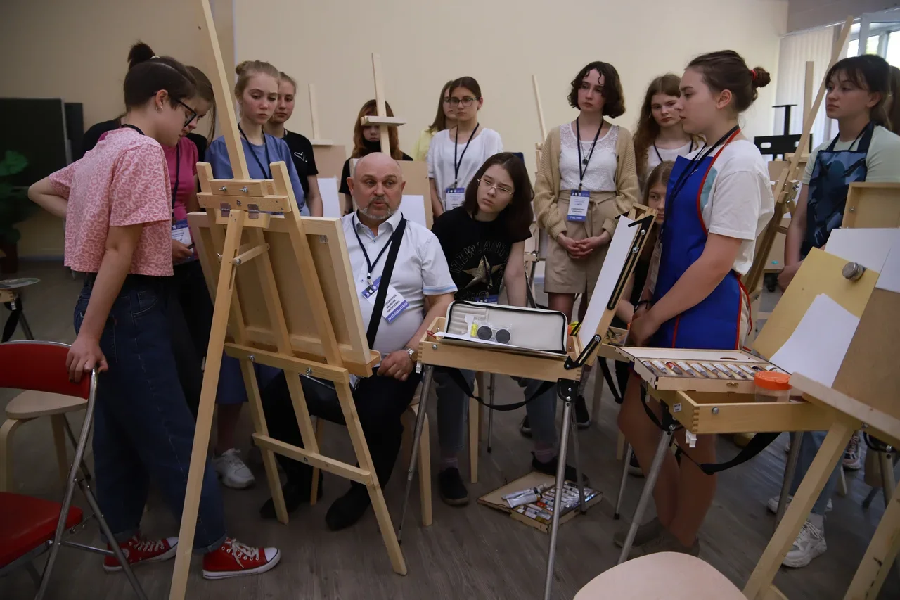 Две смены по направлению «Искусство» стартовали в центре «Сириус. Кузбасс» для школьников из 12 территорий 