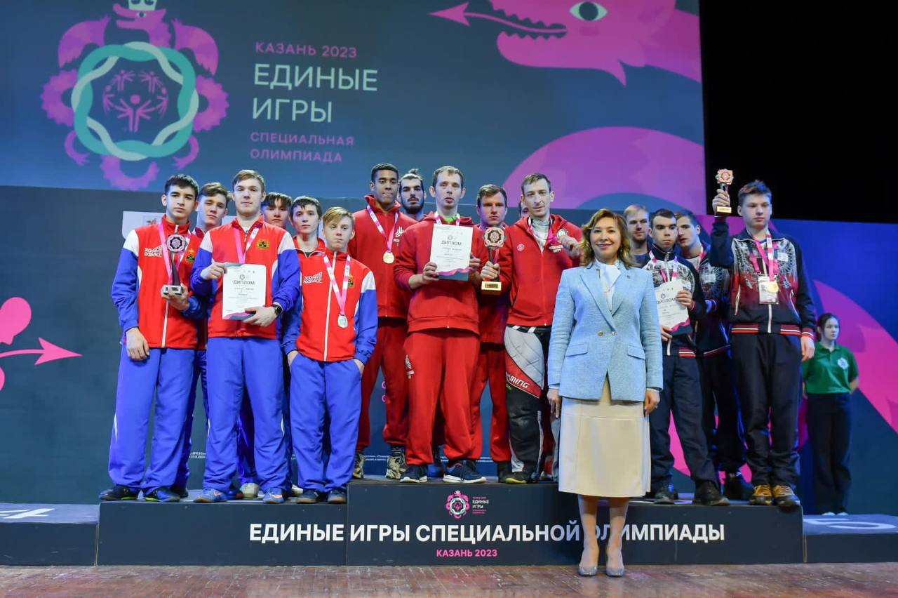 Сборная команда КуZбасса стала победителем в Единых играх Специальной Олимпиады в Казани