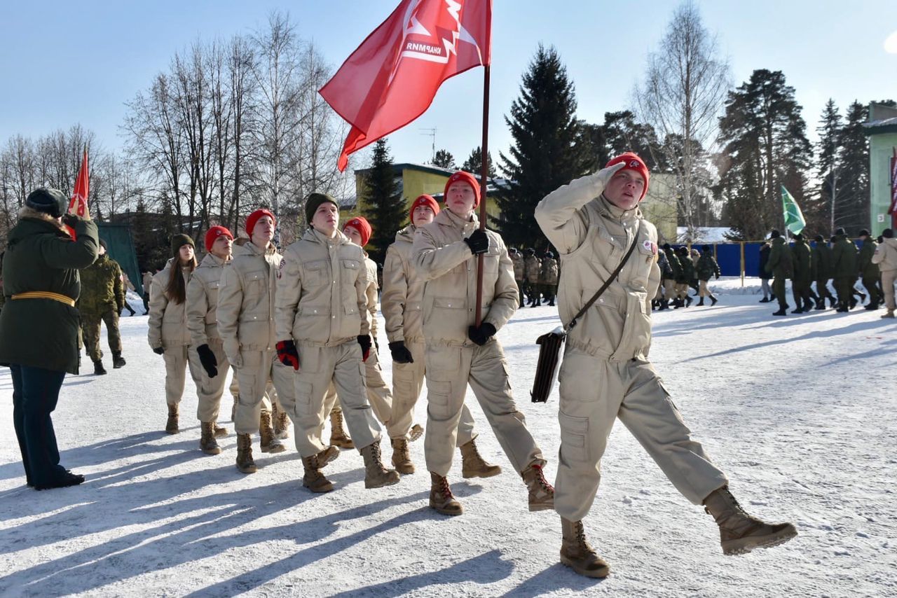 Завершились XIII областная зимняя военно-спортивная игра юнармейцев КуZбасса «Во славу Отечества»