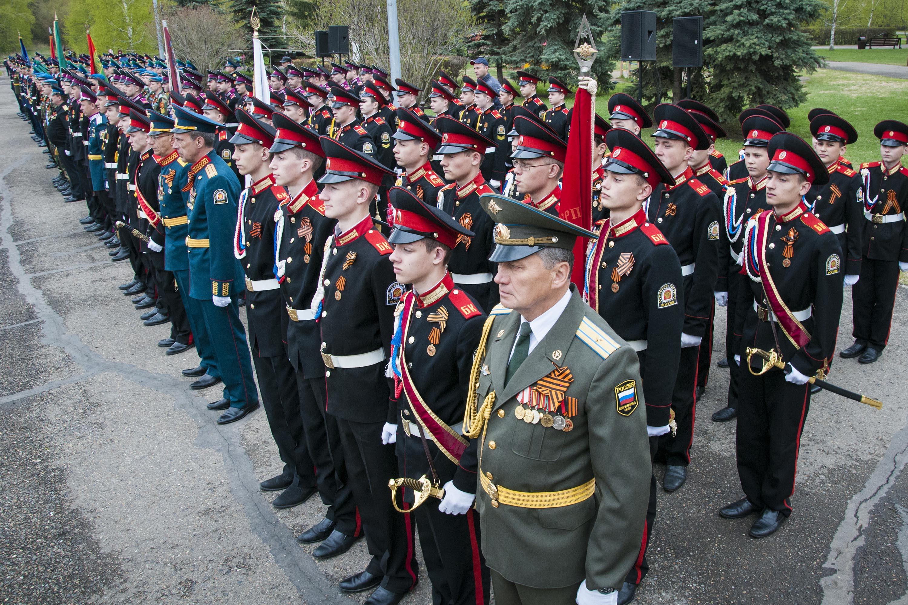 В Кузбассе состоялся слет кадетских корпусов Сибирского Федерального округа