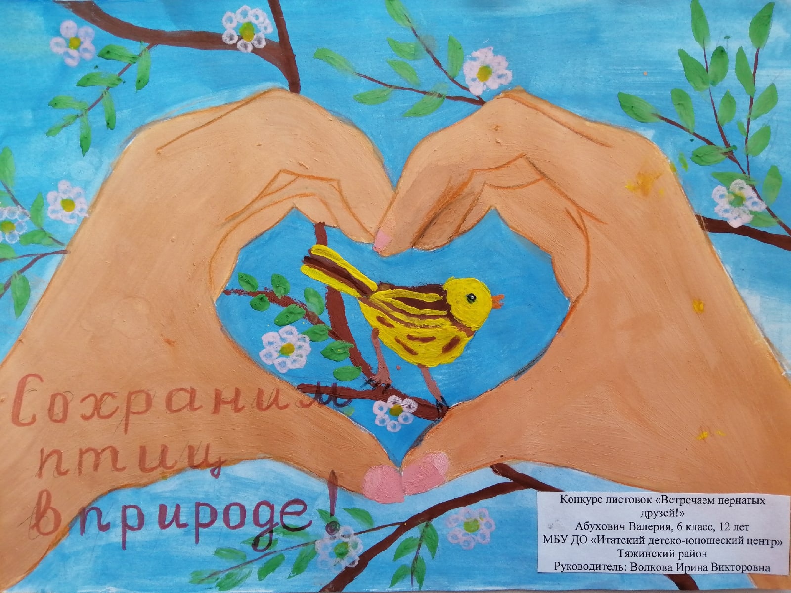 Акция Птицеград в детском саду
